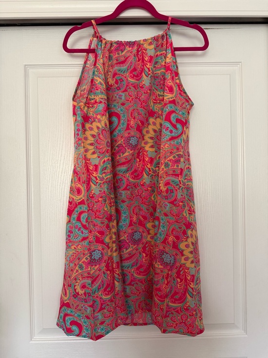 no name Other - Women’s Pink Paisley Swim Coverup Dress